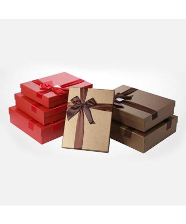 Nuobesty Decorative Birthday Gift Box - Empty Cardboard Gift Packaging for All Occasions - Ideal for Gloves Brides and Special Events - Buy Online on GoSupps.com
