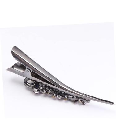 Didiseaon 1PC Metal grace Hair piece animal modeling Hair Clips styling alligator hair accessories metal hair clip Bobby Pins rhinestones make up hair Korean version dense headgear - Buy Online on GoSupps.com