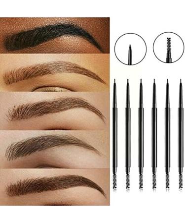 Eye Liner 1 pcs 2in1 crayon sourcils double t te double imperm able de 1 5 mm sourcil naturel Pas de maquillage Noir Noir stylo plume Eye Liner Noir(B) 1 unit (Lot de 1) - Buy Online on GoSupps.com