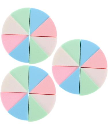 FRCOLOR 15 Sets Triangular Sponge Puff Wedge Makeup Sponge Mixer Makeup Headband Makeup Sponge Tools Powder Makeup Beauty Tools Girls Wedge Shape Hairpin Emulsion - Buy Online on GoSupps.com