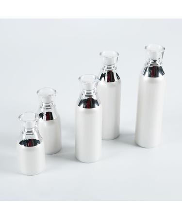 GYORI Leakproof Reusable Face Cream Bottle with Good Sealing and Large Capacity - Multipurpose Plastic Empty Dispenser for Skincare Products 50g - Buy Online on GoSupps.com