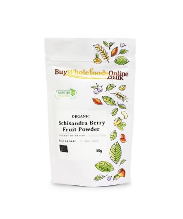 Organic Schisandra Berry Fruit Powder 50g (BWFO)