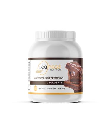 Egghead Nutrition - Egg White Protein - 24 G (Grams) 3.3 Pound Non Dairy Gluten Free Non GMO Made in The USA (Chocolate)