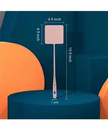 Eco-Friendly 3Pcs Long Handle Heavy Duty Fly Swatter Set with Tweezers - Durable Plastic Fly Killers - Buy Online on GoSupps.com