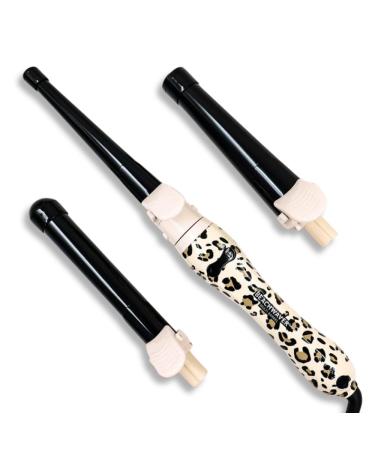 Beachwaver Multi Barrel - Catwalk | Professional Rotating Curling Iron with 3 Attachments | Versatile Hair Curler Ceramic Barrels Adjustable Heat Ergonomic Handle Travel-Friendly