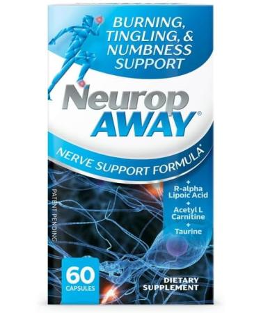 NeuropAWAY Nerve Support Formula Capsule | Patented Formula for Diabetic Neuropathy Relief - Buy Online on GoSupps.com