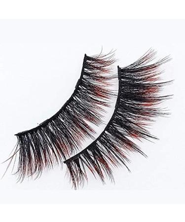 Spactz 5 Pairs of Mixed Style Color Magnetic Eyelashes Waterproof Eyeliner Tweezers Set Thick Magnetic Eyelashes - Buy Online on GoSupps.com