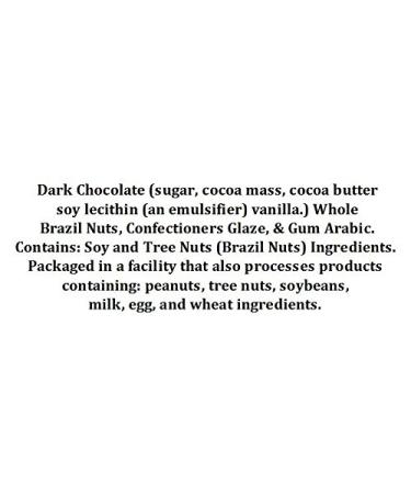 Premium Triple-Dipped Dark Chocolate Brazil Nuts - 1.5 Lb Tub - Buy Online on GoSupps.com