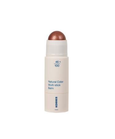 KORRES AEGEAN BRONZE B ton multi stick illuminant l'extrait de pivoine et au beurre de karit pratique et en d placement 4 5 g