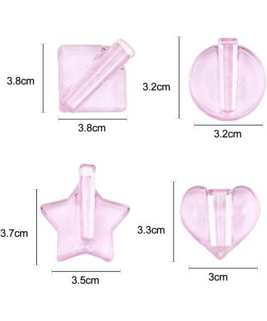 Professional Shaped Acrylic Nail Art Tools | Heart-Shaped Curve Design for DIY Nail Salon | Lencyotool - Buy Online on GoSupps.com