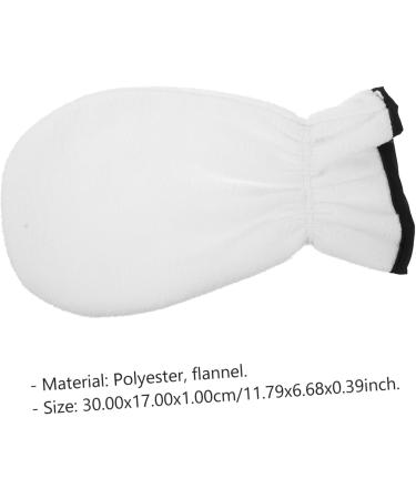 Healeved 2 Pairs Wax Essential Oil Gloves Cosmetic Night Gloves Moisturizing Glove Heat Preservation Mitten Spa Treatment Tanning Mitts Hand Mask White Polyester Care Work - Buy Online on GoSupps.com