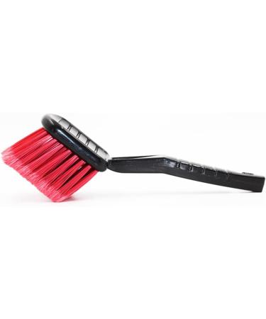 Buy Gleavi 4-Piece Car Cleaning Brush Set - Dashboard Wheel & Interior Detailing Accessories | Black & Red - Ideal for Car Wash & Hairbrush Cleaning - Buy Online on GoSupps.com