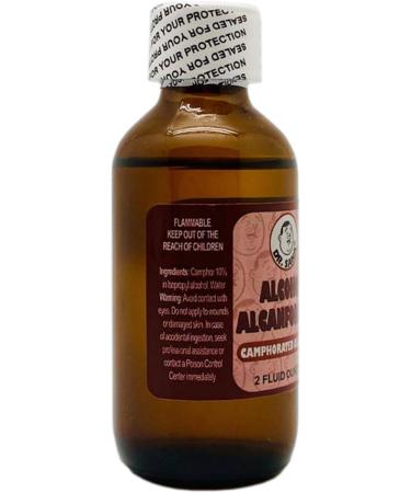 Dr Sana Camphorated Alcohol 2 fl.oz - Analgesic Tincture for Backache, Muscle, and Joint Aches - Buy Online on GoSupps.com