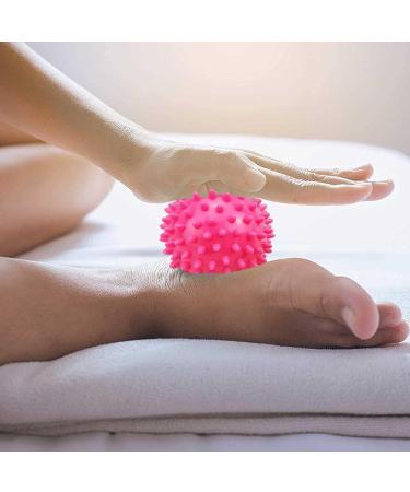 4-Piece Massage Ball Set - Nalcy Angel Ball & Hedgehog Ball for Foot Back & Hand Myofascial Massage (Pink Black) - International Shipping Available - Buy Online on GoSupps.com