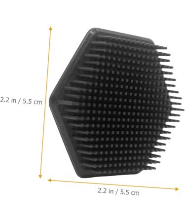 Housoutil Silicone Face Brush Scalp Exfoliator Bath Brush Facial Tool Skin Care Sponge Scrubber Deep Cleaning Facial Brush Silicone Brush Take a Bath Silica Gel Miss - Buy Online on GoSupps.com