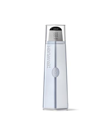 DERMAFLASH DERMAPORE+ Skin Care Device Ultrasonic 2-in-1 Pore Extractor and Serum Infuser Holiday Metallic