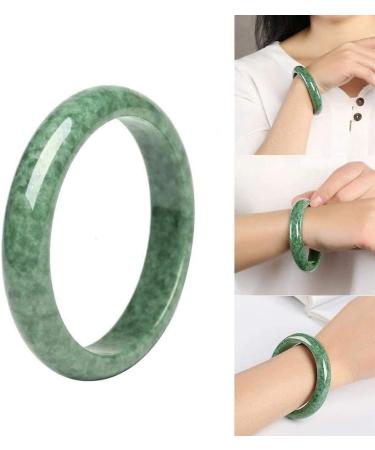 Buy GXFCAI Natural Jade Bracelet - Healing Energy Green Jade Bangles for Women | International Shipping - Buy Online on GoSupps.com