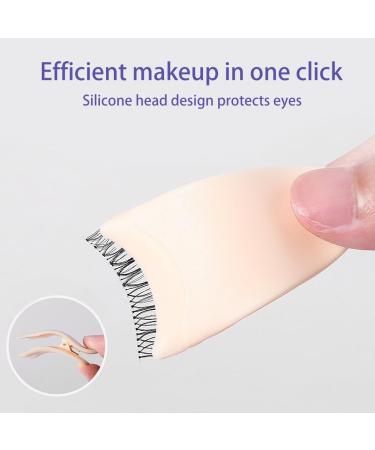 False Eyelashes 10 Pairs 3D False Eyelashes & Eyelash Applicator Volume Fake Natural Eyelashes Wispy Cat Eye Lashes Fluffy Colored D Curl Russian Strip Lashes - Buy Online on GoSupps.com