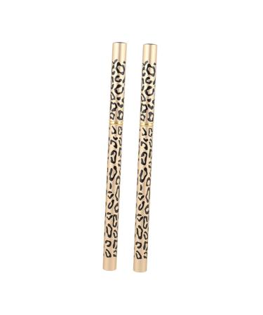 FRCOLOR 2 Pcs Makeup Pencils With Brush Double Design Long Lasting Natural Easy To Use