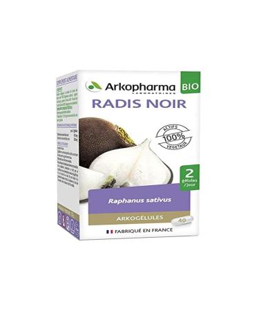 Arkopharma Black Radish 40 Capsules Organic