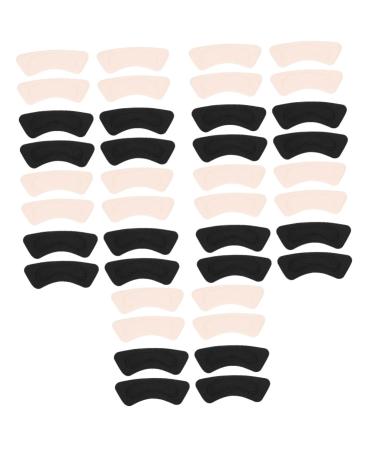 FRCOLOR 20 Pairs Heel Stickers Stickers Heel Insert Pads Back of Heel Insoles Shock-Absorbing Heel Protector Heel Insert Cushion Shoe Inserts Non-Slip Pad Foam High Heel Clamp 4d