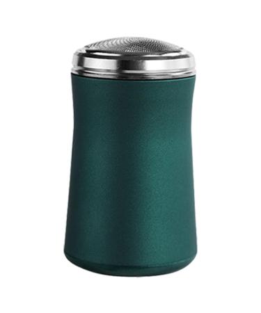 Mini Electric Shaver for Men Facial Hair Remover for Women Pocket Size Washable Electric Razor USB Rechargeable Wet Dry Beard Trimmer for Home Car Travel(Green)