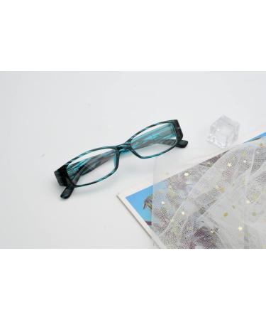 Eyekepper Spring Hinges Reading Glasses with Genuine Austrian Crystals for Women - Blue +3.00 Magnification - Buy Online on GoSupps.com