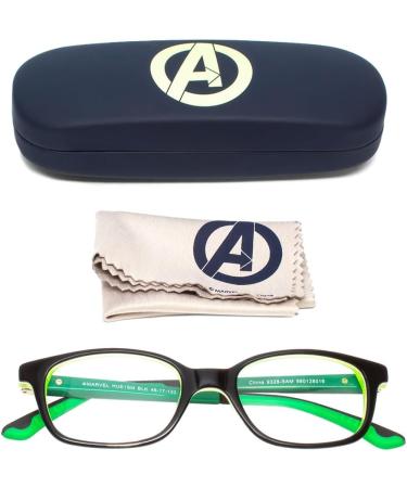 Cal Optix Marvel Hulk Reading Glasses for Kids | +0.50 Superhero Eyewear | Black White Neon Green | Boys & Girls Power Readers - Buy Online on GoSupps.com
