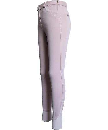 HR Farm Women's Beige Knee Patched Breeches - Size 32 - Buy Online on GoSupps.com