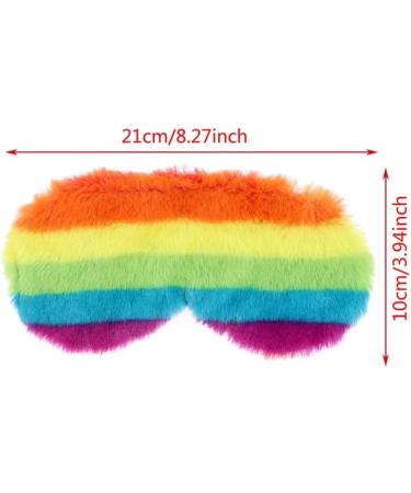 ANIPOL Plush Sleeping Eye Cover Rabbit Hair Sleep Night Dream Mask | Colorful Leopard Eyepatches for Women | Warm Eye Covers for Sleeping - Buy Online on GoSupps.com