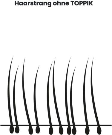 Church Dwight TOPPIK 55 g hair fibers hair densification straw hair dark brown - Buy Online on GoSupps.com