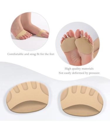 2 Pairs Honeycomb Gel Forefoot Pads - Soft Metatarsal Cushions for Men & Women | Relieve Foot Fatigue & Discomfort - Buy Online on GoSupps.com