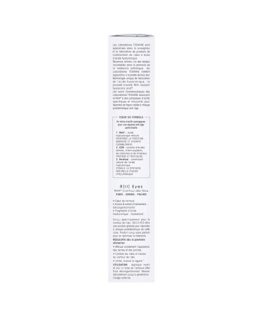 Teoxane Cosmeceuticals - Hyaluronic Acid Eye Contour Serum - Anti-Aging & Hydrating Formula - 15ml - Buy Online on GoSupps.com