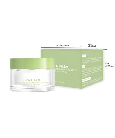 Centella Gel Moisturizer Cntella Asiatica Soothing Gel Moisturizering for Face Natural Ingredients with Oat Oat In Calming Gel Cream for Anti Acne Calm and Restore Oily Skin Moisturizer 1.83 Fl Oz - Buy Online on GoSupps.com