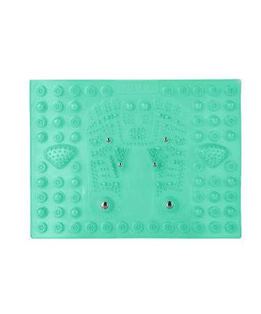 Verdant Touch Walk Massage Mat Feet Massage Magnetite Pad Acupressure Reflexology Walk Mat for Women Green