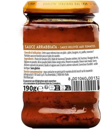 Sacla Arrabiata le Pot 190g - Buy Online on GoSupps.com