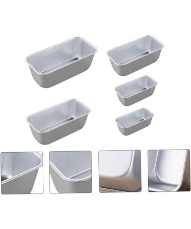 Zerodeko 5pcs Bread Toast Mold Square Bread Pan with Lid Pastry Baking Pan Cajas para Con Chocolate Toaster Pastries Chocolate Cake Loaf Pan A01 Aluminum Alloy Self Made Baking Tools - Buy Online on GoSupps.com