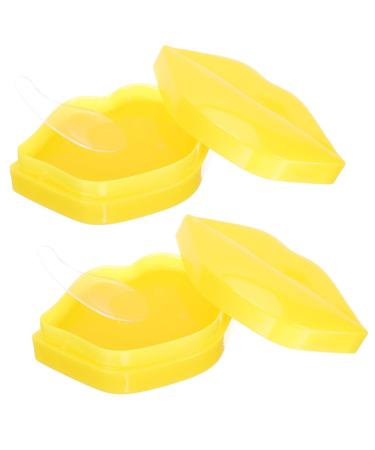 minkissy 2 Boxes Lip Mask for Women Lip Moisturizing Masks Lip Moisturizing Pads Lip Gloss Bulk Lip Masks Patches Lips Hydrating Lip Mask Lip Care Gel Pads Dense Miss