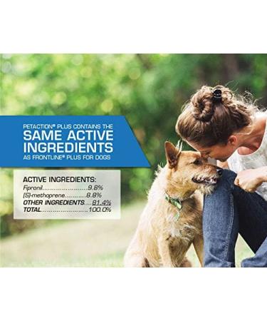 PetAction Plus For Small Dogs 3 Doses 0.023 fl oz