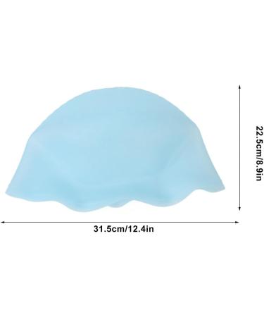 Hair Dyeing Cap Convenient Use Silicone Skin Friendly Reusable Hair Highlight Cap Punching for Home Hair Salon (Blue) - Buy Online on GoSupps.com