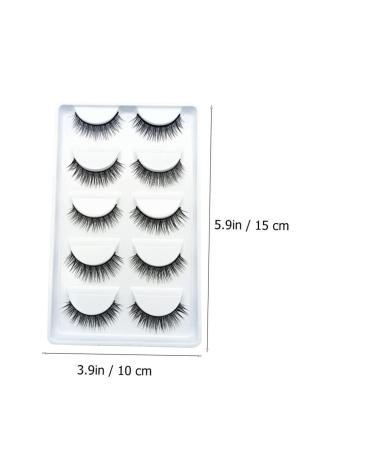 FOMIYES 10 Pairs Luxurious Fake Eyelashes - Miss Chemical Fiber for Stunning Eyes | International Shipping Available - Buy Online on GoSupps.com