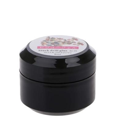 Box Nail Art For Rhinestone Glue Super Sticky Gems Gel Bead Adhesive Polish Builder Decorations UV Light Cured Needed 8M Metal Rivets Studs Rhinestones - Buy Online on GoSupps.com