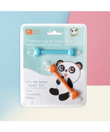 Double-Headed Silicone Soft Cleaning Stick Portable Cleaner Baby Ear Scoop For Nasal Mucus - Buy Online on GoSupps.com