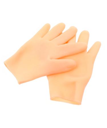 Beavorty 1 Pair moisturizing Gloves Sleeping Gloves Dry Hands Anti- Wrinkle Gloves moisturizing Finger Gloves Glove Lotion Hand Dry Cracked Gloves Night mask Essential Oil Cream sebs Miss 21.5X11.5cm