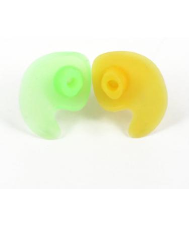 Buy Barracuda Ear Plugs - Waterproof Earplugs with Storage Box for Swimming | Small Yellowgreen for Adults & Kids - Buy Online on GoSupps.com