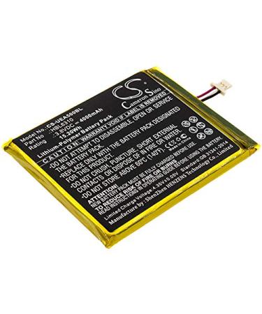 3650mAh Replacement Battery Compatible with Unitech HBL6310 EA500 EA502 EA506 EA508