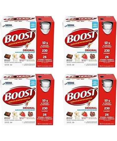 Boost Fruit Flavoured Drink Variety Pack 237ml 24 count & Original Meal Replacement Drink 237 ml 6 Count Variety Pack (Box Of 4) (Packaging May Vary) - Buy Online on GoSupps.com