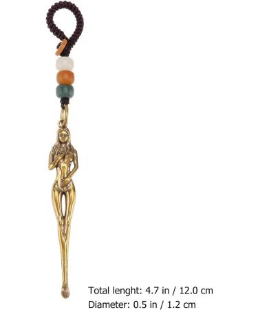 Crystal Earpick Keychain - Vintage Purse Ornament for Ear Cleansing and Removal - Buy Online on GoSupps.com
