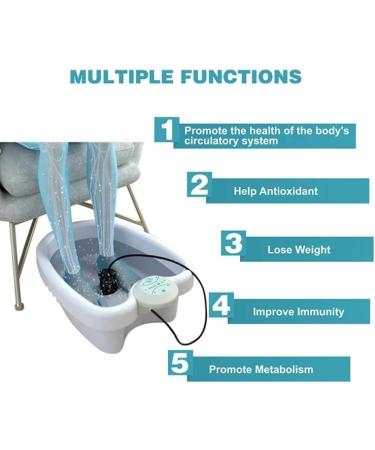 Healifeco Ionic Foot Spa Healifeco Ionic Foot Spa at Home Detox and Cleanse (1pc) - Buy Online on GoSupps.com