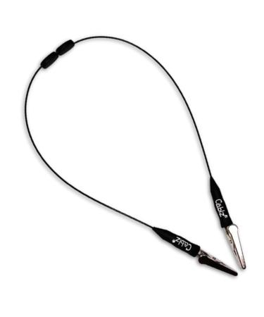 Cablz Mask Holder Lanyard Adjustable Fits All Masks Black Black One Size